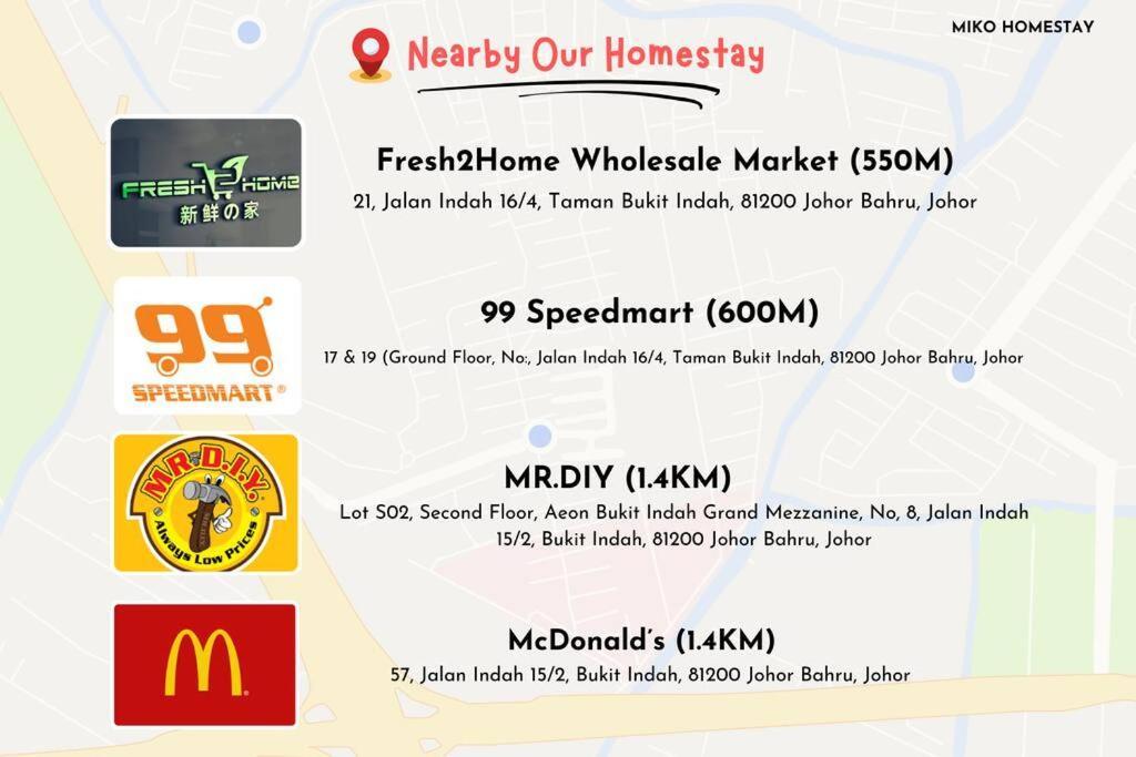 Cozy Holiday Home Karaoke Bbq Bukit Indah Jb Johor Bahru Exterior foto